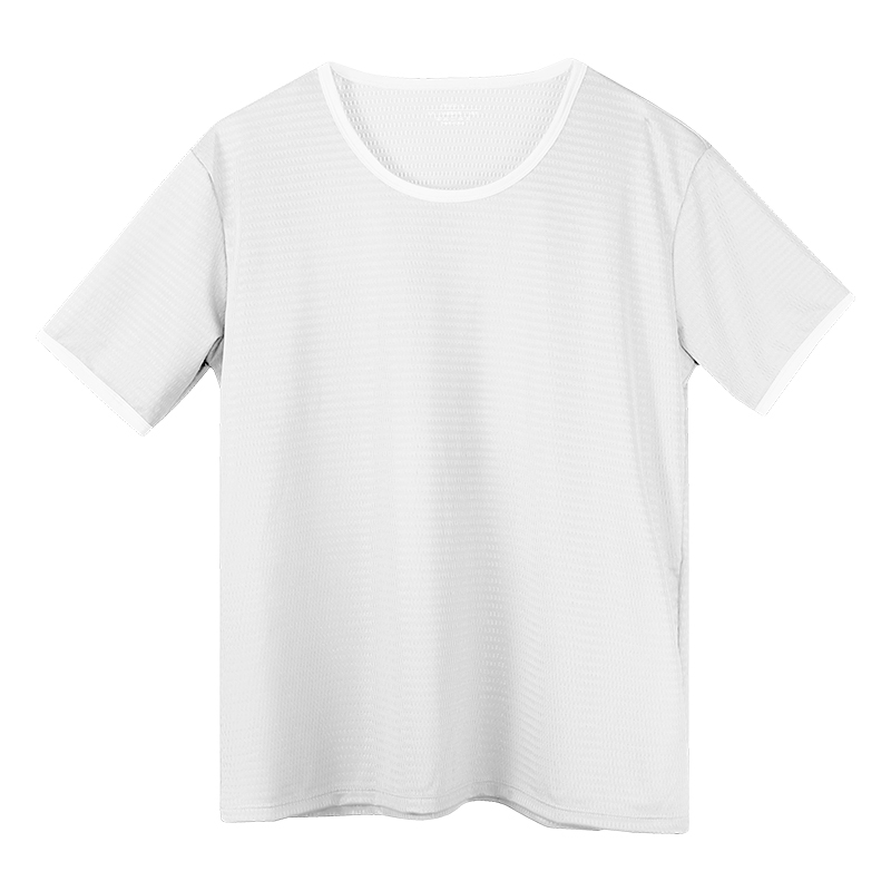 Undershirt Crew Neck - Camiseta sin costuras de seda helada