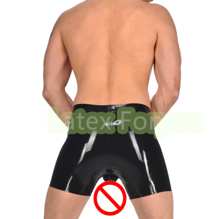 Pouch Boxer Pouch - Ropa interior de látex para hombre,