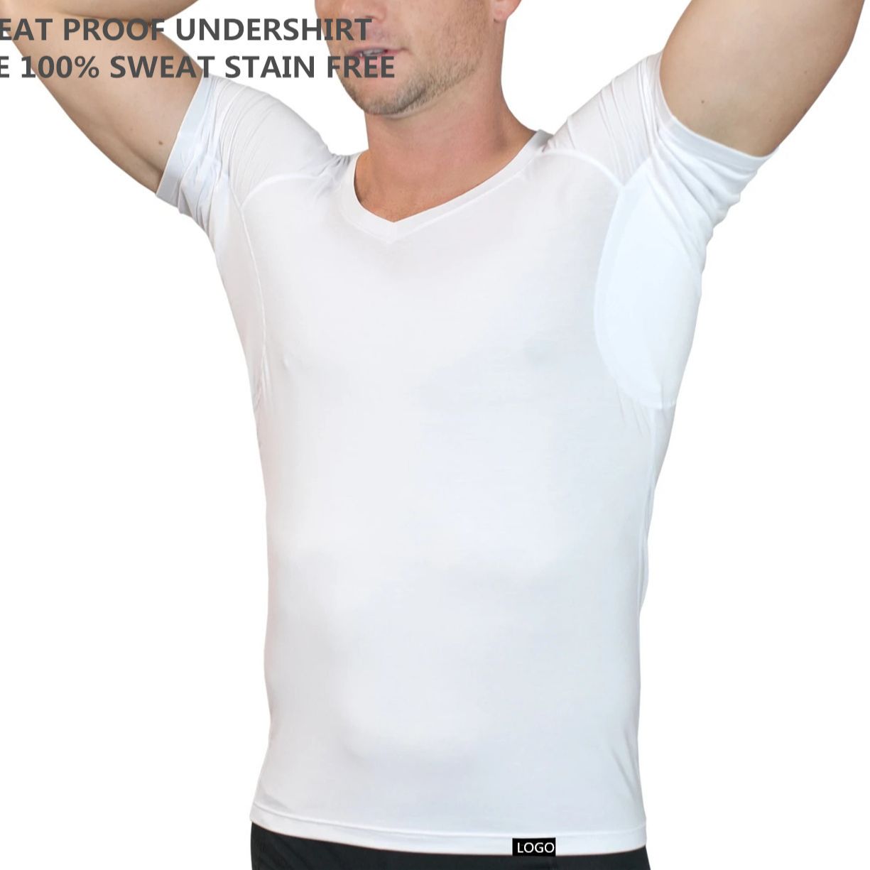 Camiseta interior a prueba de  - Undershirt Crew Neck reseña y precio