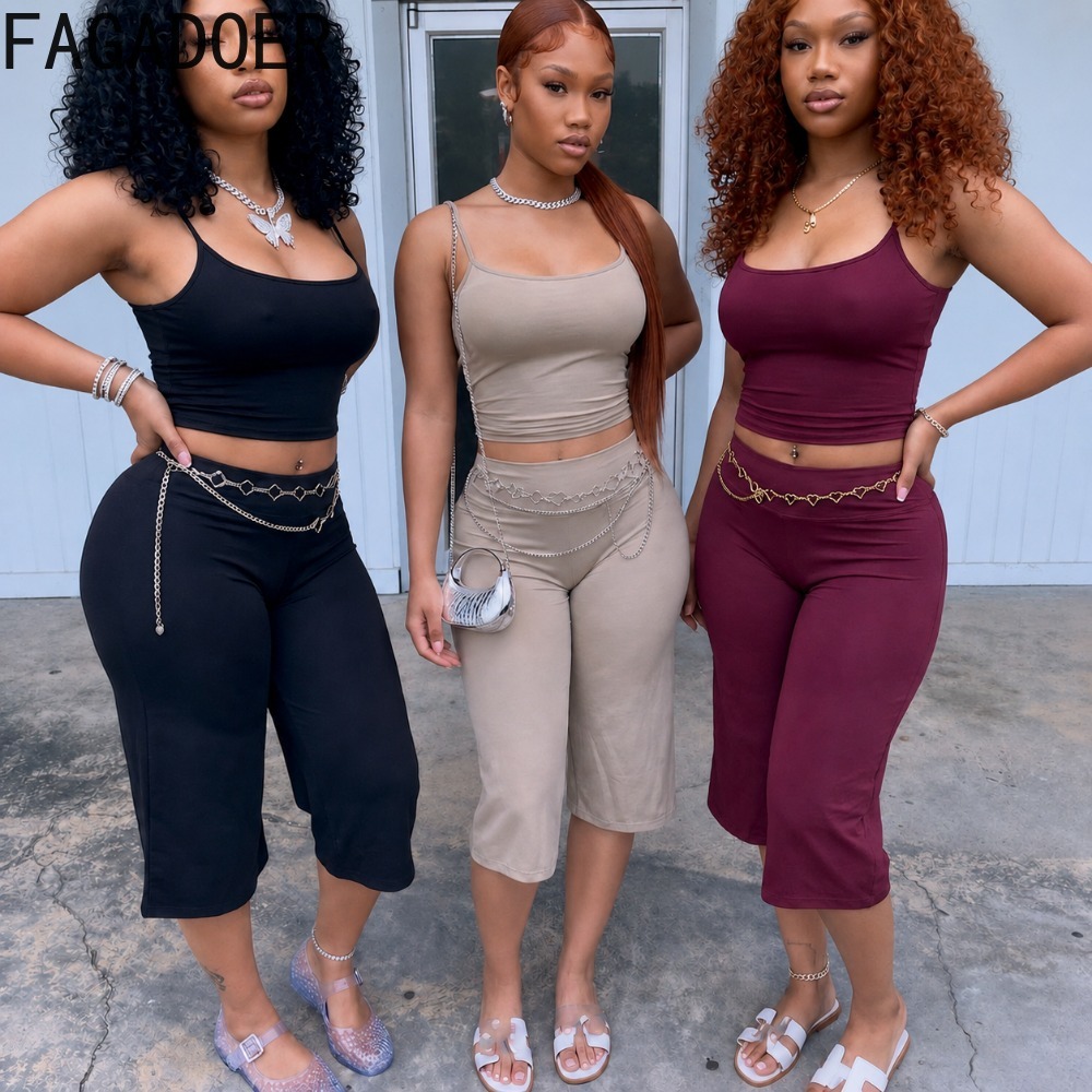 FAGADOER INS Conjunto de 2 Pie - Suspender Tank Top reseña y precio