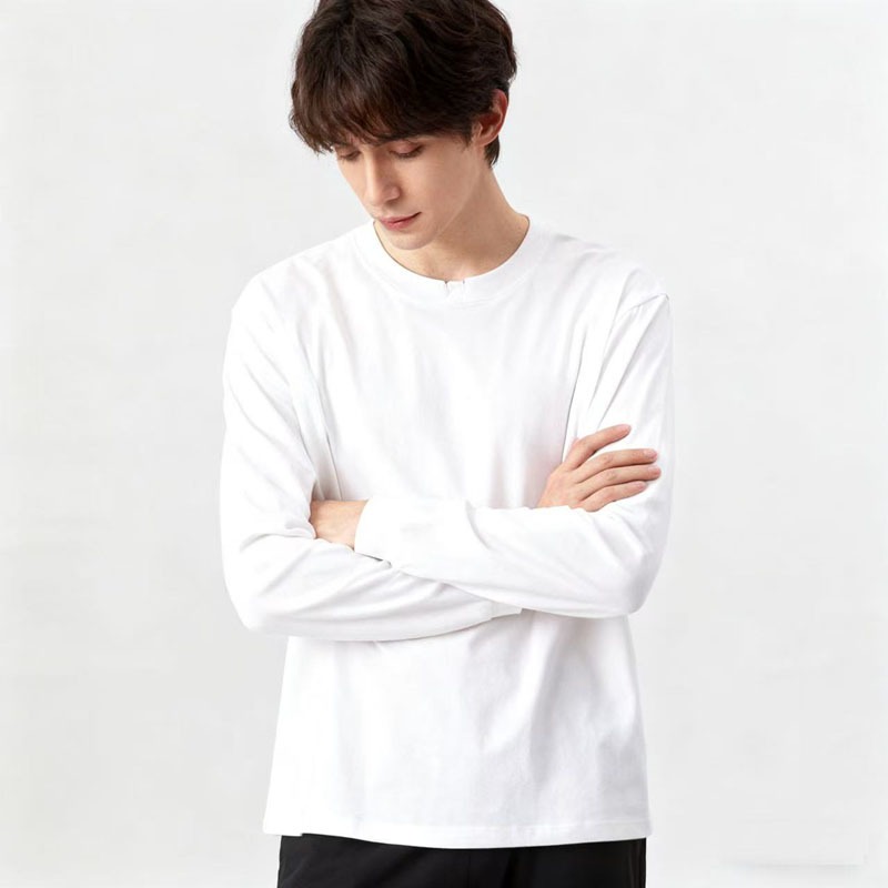 Camiseta de manga larga de alg - Undershirt Crew Neck reseña y precio